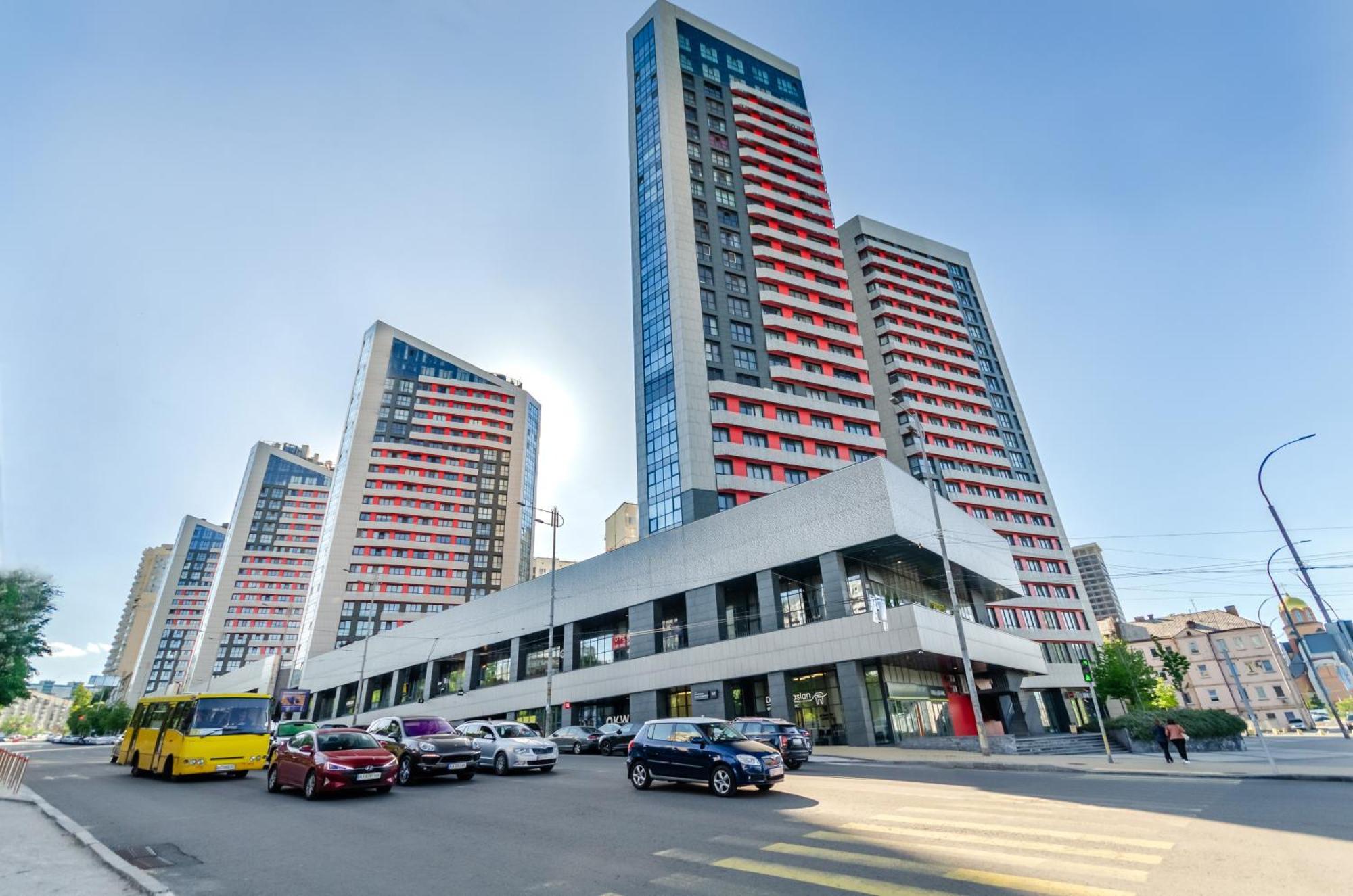 Petrovdom 199A-199B In Smart Apartments Rc Kvartet Near Central Railway Station Kiev Dış mekan fotoğraf
